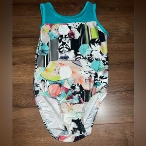 Plum patterned leotard- AS